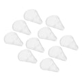 10Pcs Makeup Brush Covers Bristle Protector for Fan Highlighter Brush Travel-Friendly Makeup Supplies and Convenient Storage