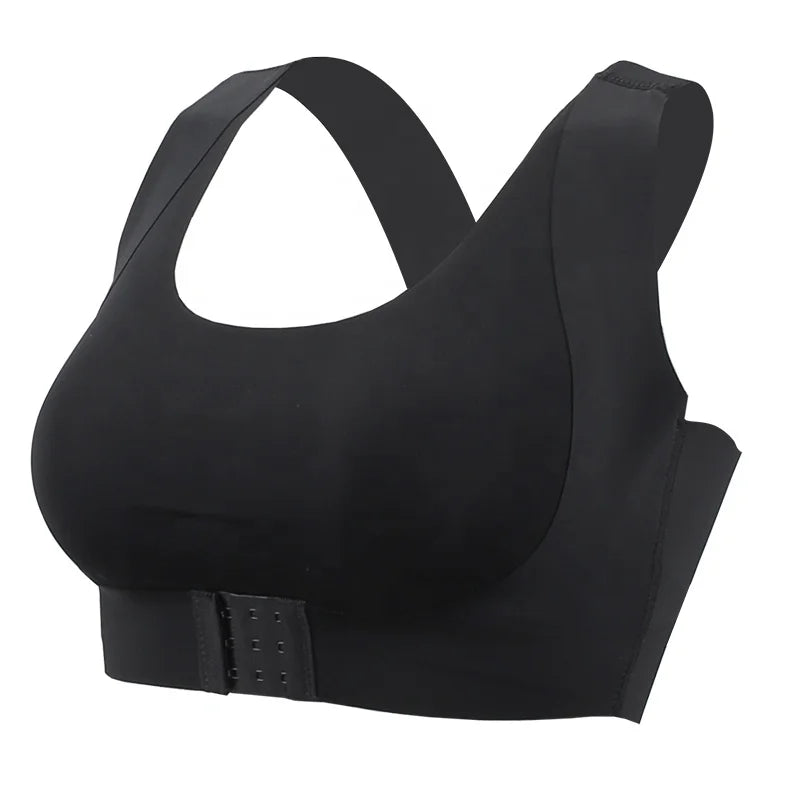 Seamless Push up Yoga Bra Free Soft Comfortable Women Bra Sports Cross Back Breathable plus Size Lingerie Women
