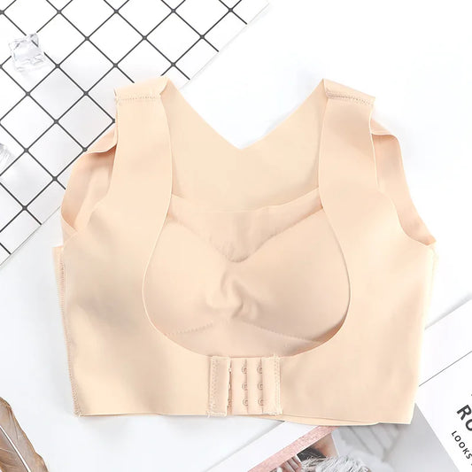 Seamless Push up Yoga Bra Free Soft Comfortable Women Bra Sports Cross Back Breathable plus Size Lingerie Women
