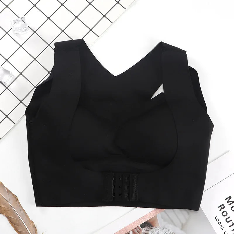 Seamless Push up Yoga Bra Free Soft Comfortable Women Bra Sports Cross Back Breathable plus Size Lingerie Women